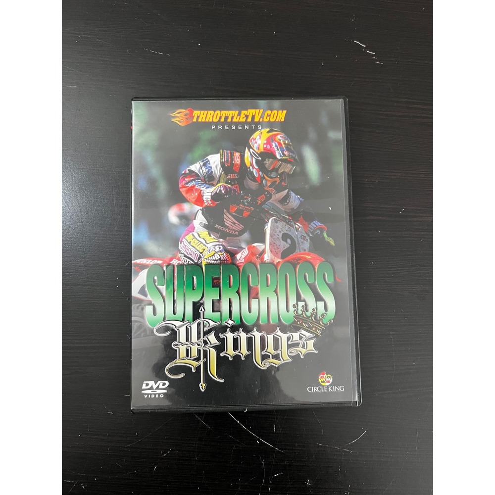 Supercross Kings DVD ThrottleTV Motocross Racing Jeremy McGrath Dirty Dozen 2005